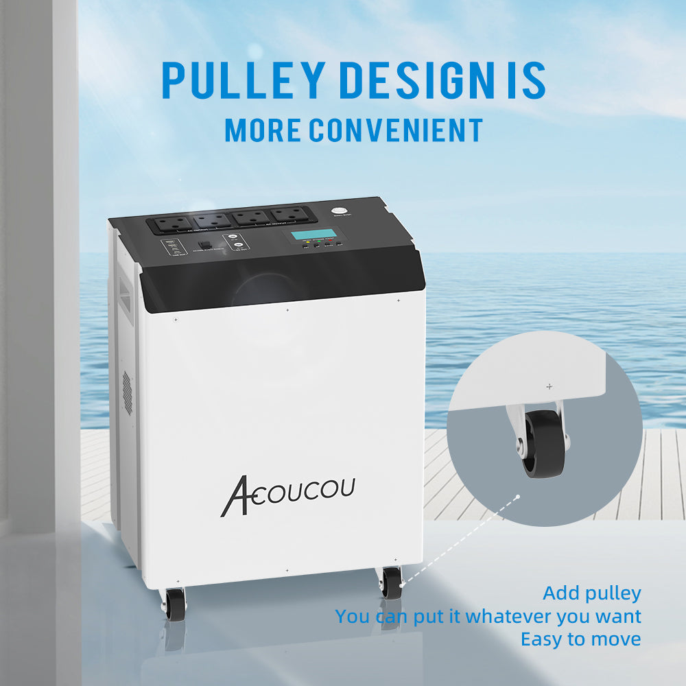 Acoucou All-In-One P1000 1000W Built-In Inverter Energy Storage