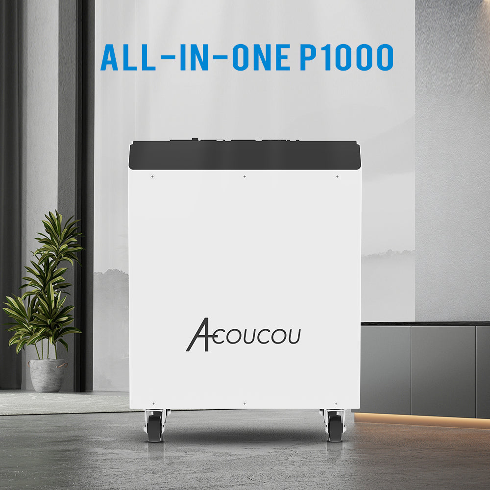 Acoucou All-In-One P1000 1000W Built-In Inverter Energy Storage